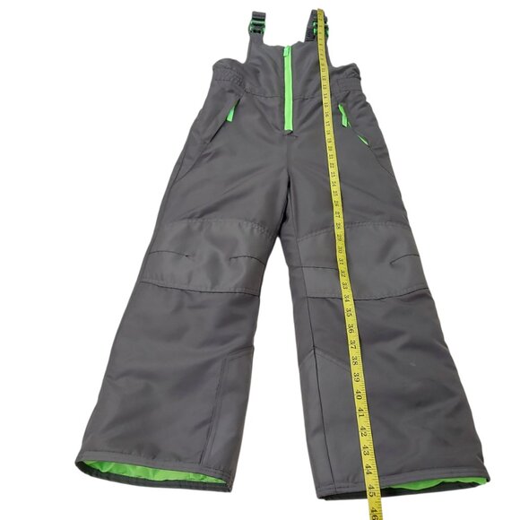 Champion Snow Bibs Kids Small 6-7 Gray Front Zip Insulated Warm Winter Outdoor - Picture 12 of 12